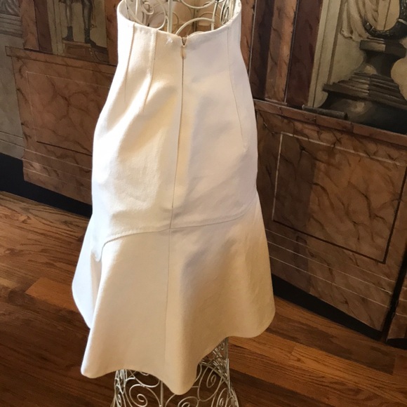 MaxMar Antique Bone Skirt Zip Up Bustle Hem (4) - Picture 6 of 8